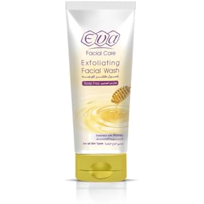 Eva Skin Care - Exfoliating Face Wash with Honey, Soap Freee, 150ml - Image 1
